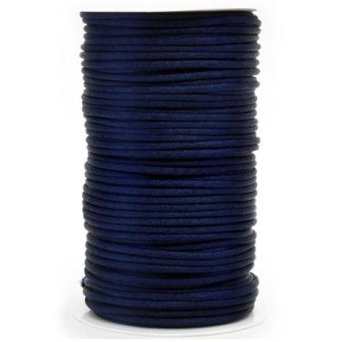 Imagem de Cordão de Cetim Rabo de Rato 4mm 100 Metros - artePunto, AZUL MARINHO