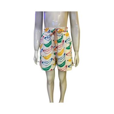 Imagem de Short Fábula Inverno Malha Bananoca Off White, 06, Off white