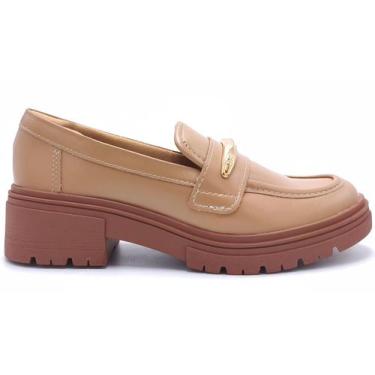Imagem de Sapato Mocassim Feminino Dakota D2153, Amêndoa, 36