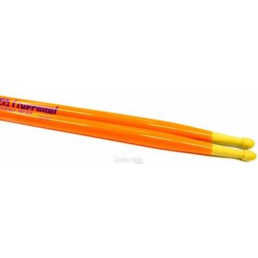 Imagem de Baqueta Liverpool Luminous Series Orange Fluorescente (Padrão 5A) MC-5