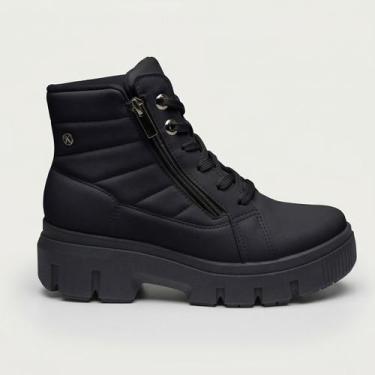 Imagem de Coturno Kolosh Feminino Tratorado Preto, Preto, 36