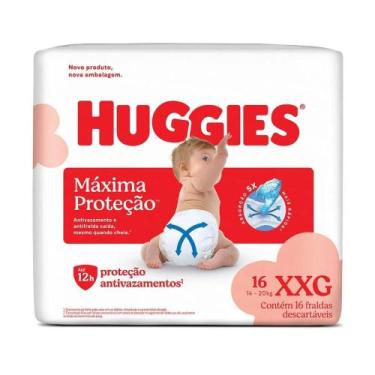 Imagem de Fralda Huggies Supreme Care Tamanho XXG 14-20kg com 16 Fraldas Descart