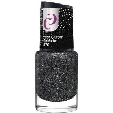 Imagem de Esmalte Cora O Melhor 10ml New Glitter Galáxia nº470