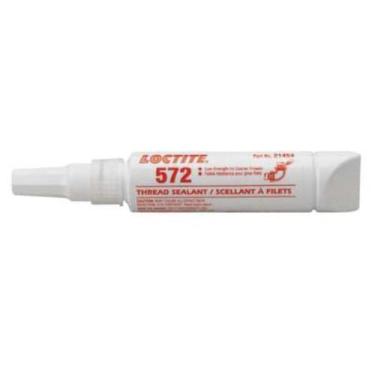 Imagem de Selante Loctite 572 para Roscas Líquido Branco 50 ml