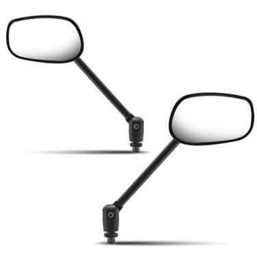 Imagem de Espelho retrovisor pro tork mini articulado titan 2000 honda (par), PR