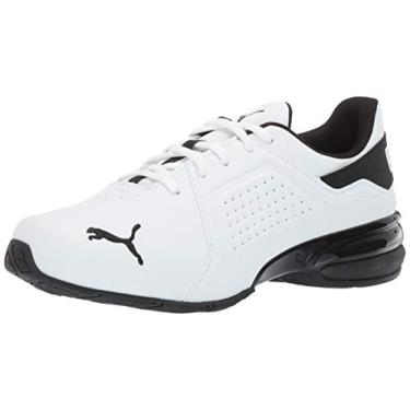 Imagem de PUMA Tênis masculino Viz Runner Cross-trainer, Branco/preto, 43
