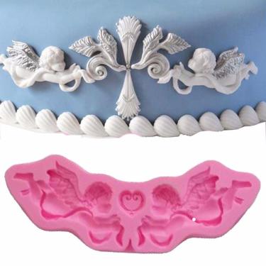 Imagem de Molde De Silicone Anjos