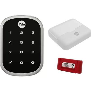 Imagem de Combo Fechadura Yrd 256 Rl + Hub E Zigbee Integrado - Yale