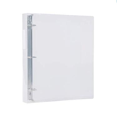 Imagem de Filexec Produtos Fichário de 3 anéis de 2,5 cm, anel D, transparente, pacote com 2 (50301-62223)