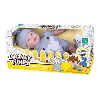 Imagem de Boneca Bebê Reborn Looney Tunes Super Toys