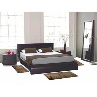 Imagem de Tapete Para Quarto Kit 3 Peças Pelo Macio Beira De Cama (Capuccino)