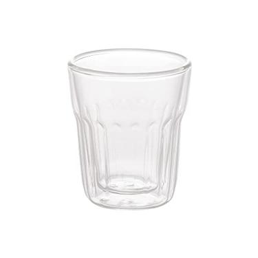 Imagem de COPOS PARA CAFÉ DUPLA PAREDE DE VIDRO BOROSSILICATO RESISTENTE A CALOR RETRÔ 2 PEÇAS 100ml WOLFF