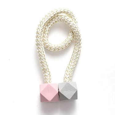 Imagem de Simples, sem perfuração e sem instalação, cortina de fivela magnética de cortina de fivela de cortina de cortina de fivela de cortina suportes de cortina, T3,1 Pçs