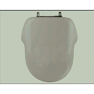 Imagem de ASSENTO ALMOFADADO HAMPTON CINZA CLARO MDF REVESTIDO COM ESPUMA