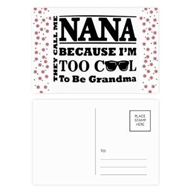 Imagem de Letras de avó de desenho animado presente de melhores votos Natal Natal celebração cartão postal Bênção Cartão de correio