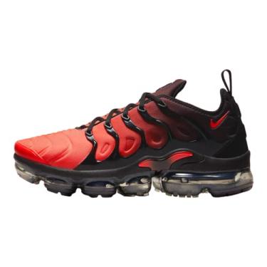 Imagem de Nike Tênis masculino Air Vapormax Plus, Preto/carmesim brilhante, 11.5