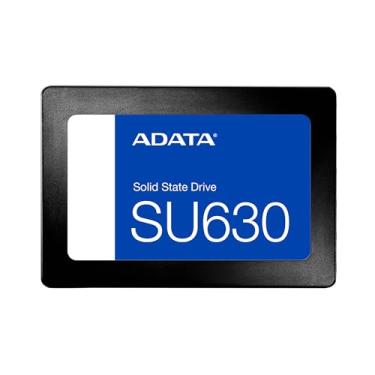 Imagem de SSD Adata SU630, 480GB, SATA, Leitura 520MB/s, Gravação 450MB/s - ASU630SS-480GQ-R, ADATA Brasil, Armazenamento interno SSD, Preto, Pequeno