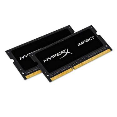 Imagem de Kingston Mem ria HX316LS9IBK2/16 HX 16GB DDR3L 1600 2x8GB IMP Preto 1,35V CL9 SODIMM Retail da Kingston