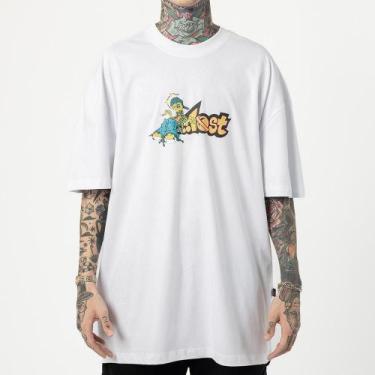 Imagem de Camiseta Lost Spaced Out Wt24 Masculina Branco - ...Lost