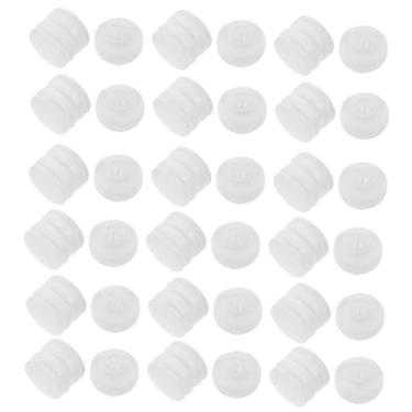 Imagem de VILLCASE 100 Conjuntos De Pressão Sem Costurar Botões Pressione o Para Costurar Botões Encaixe Botões Pressão Costurados Fechos Pressão Roupa Bebê Ferramenta Branco Camisa Plástico