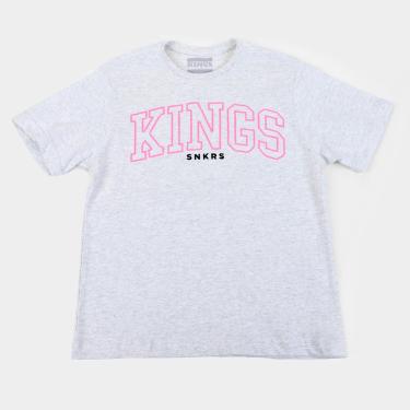 Imagem de Camiseta Juvenil Kings Snkrs Assinatura Masculina-Masculino
