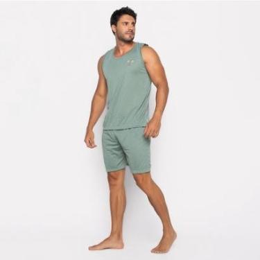 Imagem de Pijama Bravaa Store Masculino Curto Regata 007-Masculino