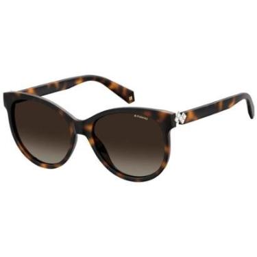 Imagem de Óculos de Sol Polaroid 4079/S/X Marrom-Feminino