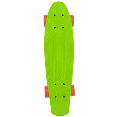 Imagem de Skate Infantil Reforçado Compact Board Pro Tork Menino Menina Verde