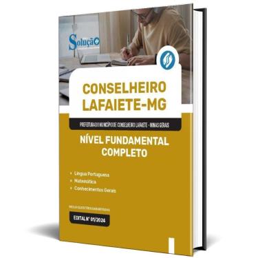 Imagem de Apostila Prefeitura Conselheiro Lafaiete Mg 2024 Nível