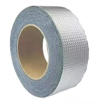 Imagem de Fita Adesiva De Alumínio Permanente 1.5mm X 5cm X 3m - Waterproof Tape
