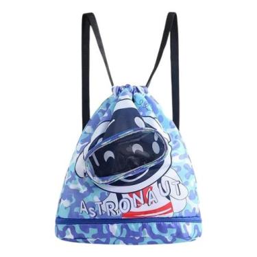 Imagem de Mochila Infantil De Natação Praia Úmida E Seca Menino Menina Impermeav