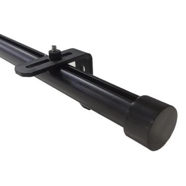 Imagem de Kit Tudo Deslizante 28mm - 1,50m - Varão Suisso - KAZA104 Decor, Preto