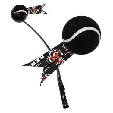 Imagem de Littlearth Lançador de bolas para animais de estimação NFL Cincinnati Bengals