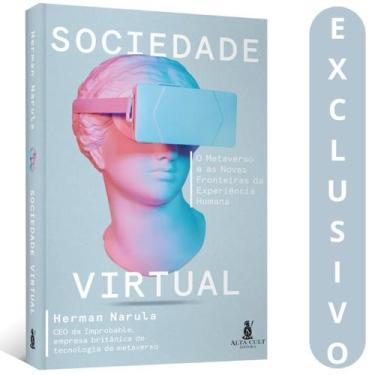 Imagem de Livro Sociedade Virtual  Herman Narula  O Metaverso E As Novas Frontei
