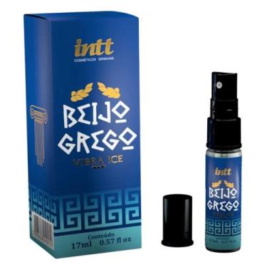 Imagem de Gel Lubrificante Anal Vibrador Liquido Comestivel Beijável Beijo Grego