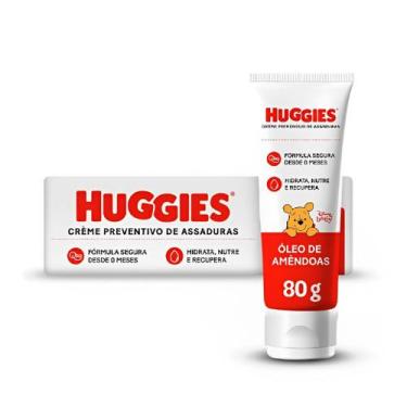 Imagem de Pomada Huggies - Creme Preventivo Contra Assaduras 80g Óleo de Amêndoa