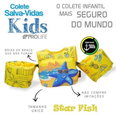 Imagem de Colete kids homologado starfish - prolife