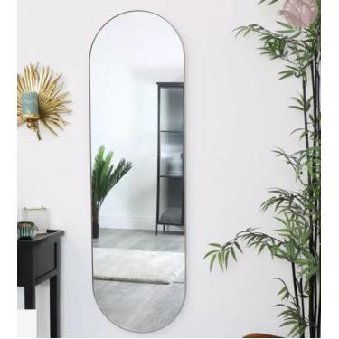 Imagem de Espelho Decorativo Lapidado Oval 60x150cm - Woodglass