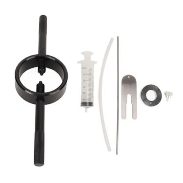 Imagem de Kit de Ferramentas de Serviço de Garfo Universal de Alta Precisão Ferramenta de Nível de óleo Garfo Compressor de Mola e Haste Amortecedor Conjunto de Ferramentas de Sangramento