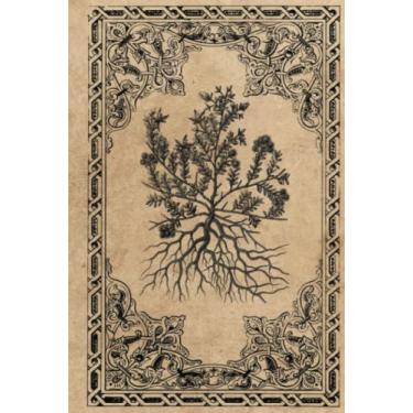 Imagem de The Magic Word Spell Book: Skull Vintage Blank Spell book Journal, Book of Shadows Journal, Grimoire Journal, Witch Journal: Diary, Antique Notebook, Grimoire, Book of Shadows