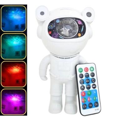 Imagem de Projetor Infantil Astronauta Galáxia Som Bluetooth Controle - LIPPIN
