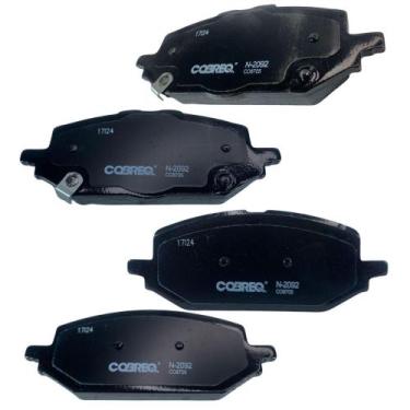 Imagem de Jogo Pastilha Freio Dianteira - Onix 2020 A 2021 - N2092 - COBREQ