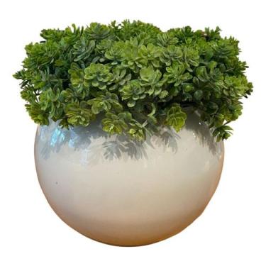 Imagem de Arranjo Verdinho Toque Real Completo Centro De Mesa Perfeito - Decore 