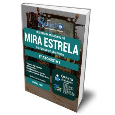 Imagem de Apostila Prefeitura de Mira Estrela - SP - Tratorista I - Editora Solu