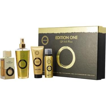 Imagem de Perfume Feminino Armaf Edition One EDP Spray 100 Ml&Loção Corporal 50 