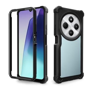 Imagem de Asuwish Capa de telefone para Xiaomi Redmi 14C 5G/14 C 4G/A4/A3 Pro/14R/Poco C75 Capa robusta à prova de choque à prova de quedas proteção completa resistente híbrido celular acessórios de celular C14