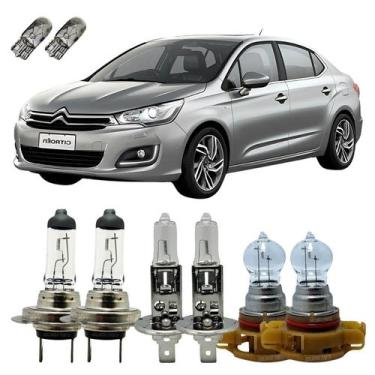 Imagem de Lâmpadas Halógenas C4 Louge Alto Baixo Milha 3200K + T10 - Autovex / F