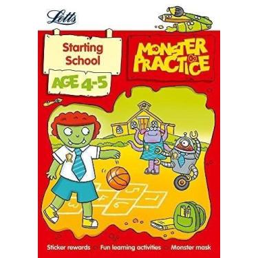 Imagem de Monster Practice - Starting School - Age 4-5 - Book With Sticker