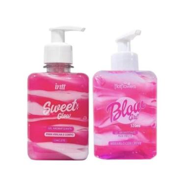 Imagem de Kit blow girl  morango +  sweet glow chiclete - Hotflowers