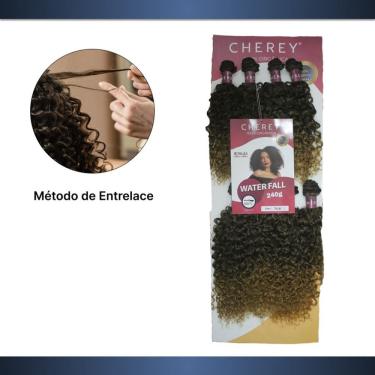 Imagem de Cabelo Orgânico Cacheado Water Fall 240G entrelace